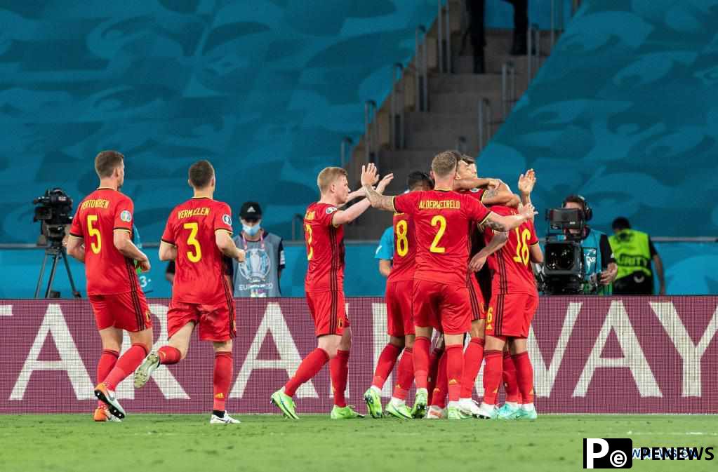 Belgium down Portugal 1-0 to reach Euro 2020 quarterfinals