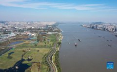 Yangtze River takes on new look in Jiangsu