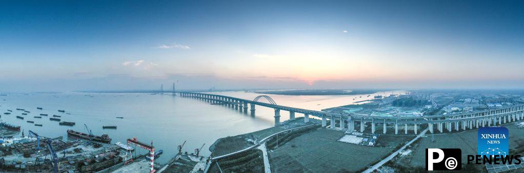 Yangtze River takes on new look in Jiangsu