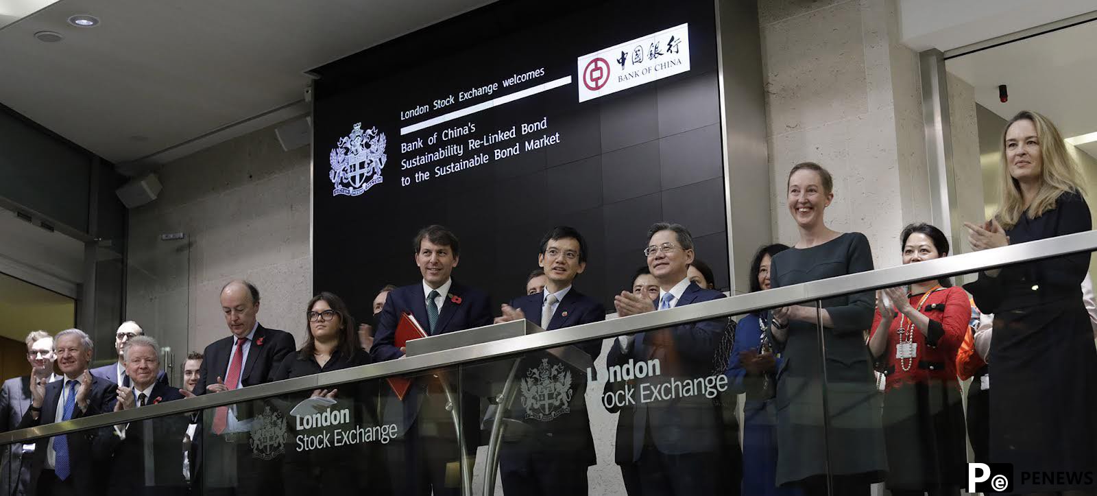 Bank of China Sustainable Bonds valued at USD 2.2 billion listed in London