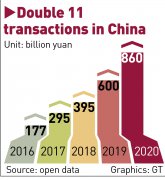 Double 11 sales maintain momentum, as industry overhaul shows effect