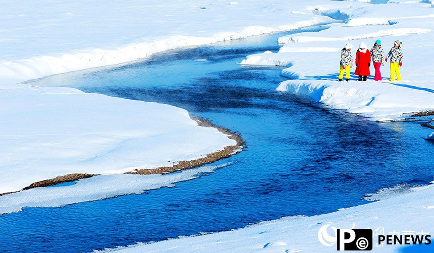 Wonderment in wintertime: Unfrozen rivers in N China