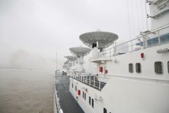 Chinese space-tracking ship back from satellite monitoring missions