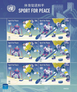 UN releases Sport for Peace stamps to celebrate 2022 Winter Olympic Games