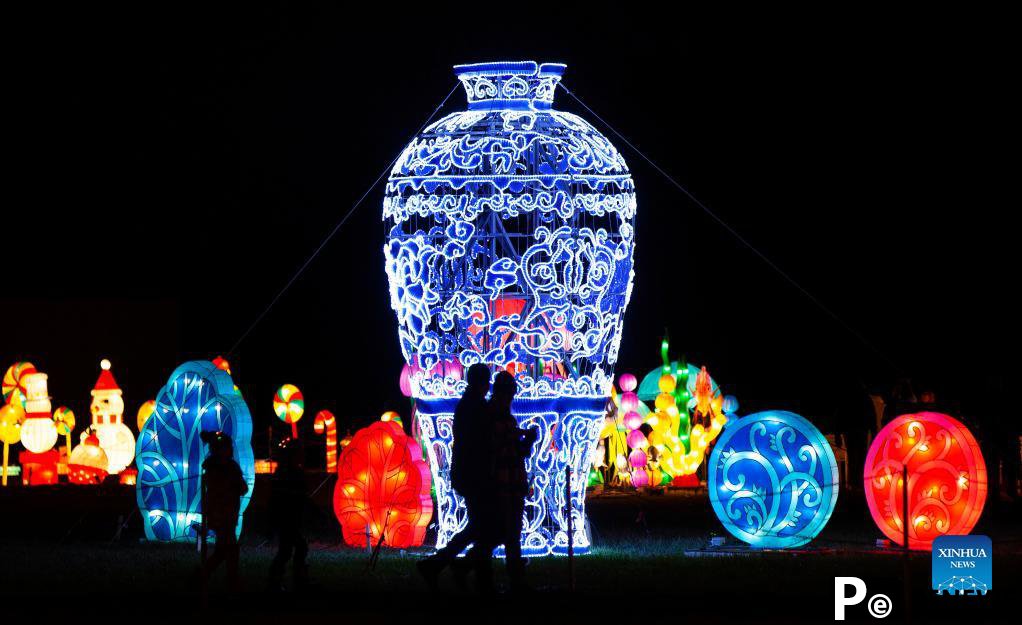 In pics: Seasky International Light Show in Ontario, Canada