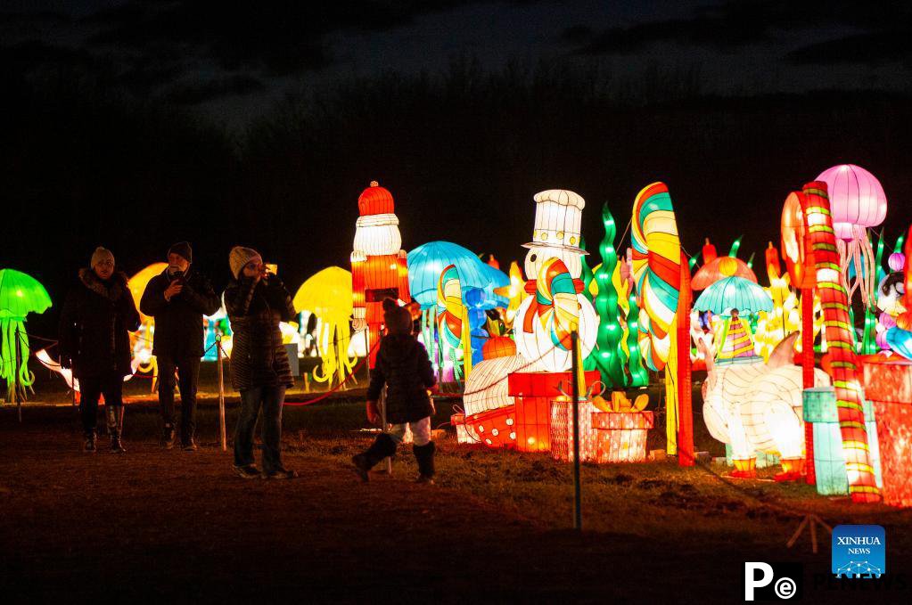 In pics: Seasky International Light Show in Ontario, Canada