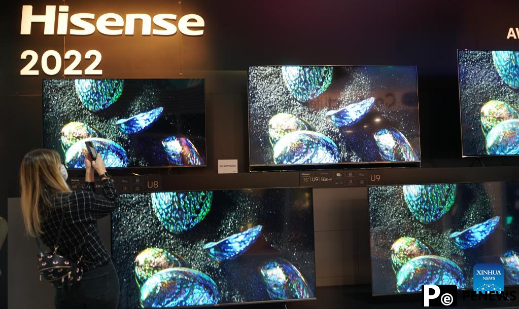 Chinese companies showcased at CES 2022 in Las Vegas