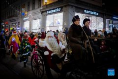 Christmas opening event held in central Helsinki