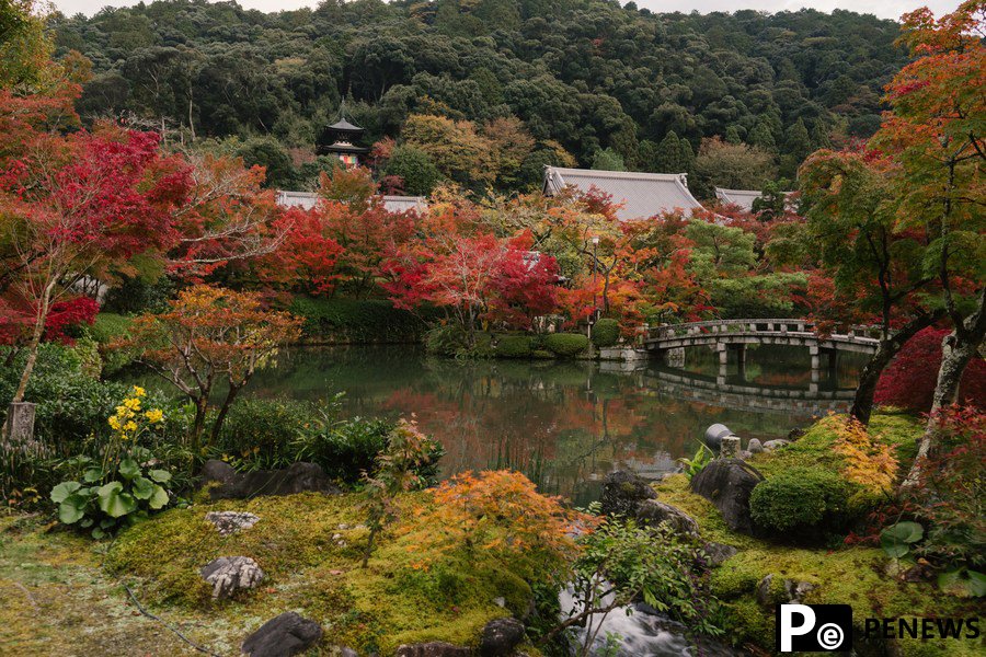 Autumn scenery in Kyoto, Japan