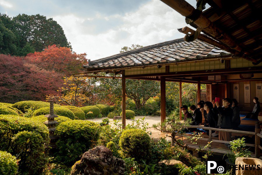 Autumn scenery in Kyoto, Japan