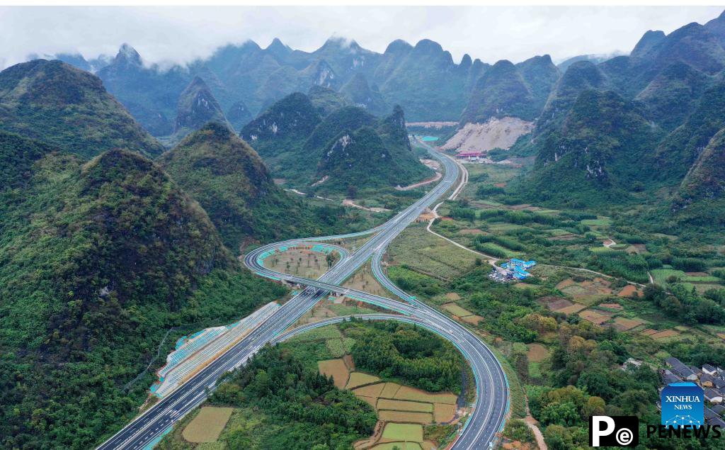 Guangxi Guilin-Liucheng Expressway to be open to traffic soon