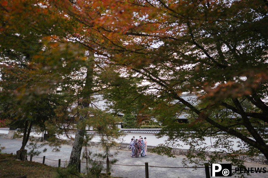 Autumn scenery in Kyoto, Japan