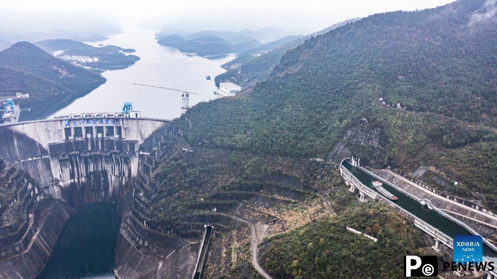 Wujiang River waterway in Guizhou resumes to traffic