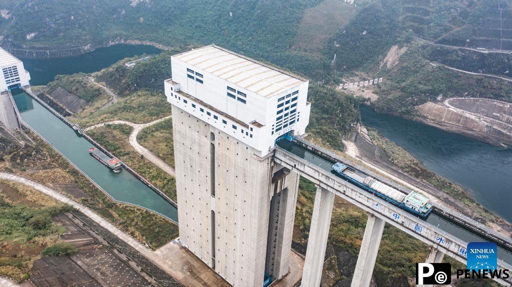 Wujiang River waterway in Guizhou resumes to traffic