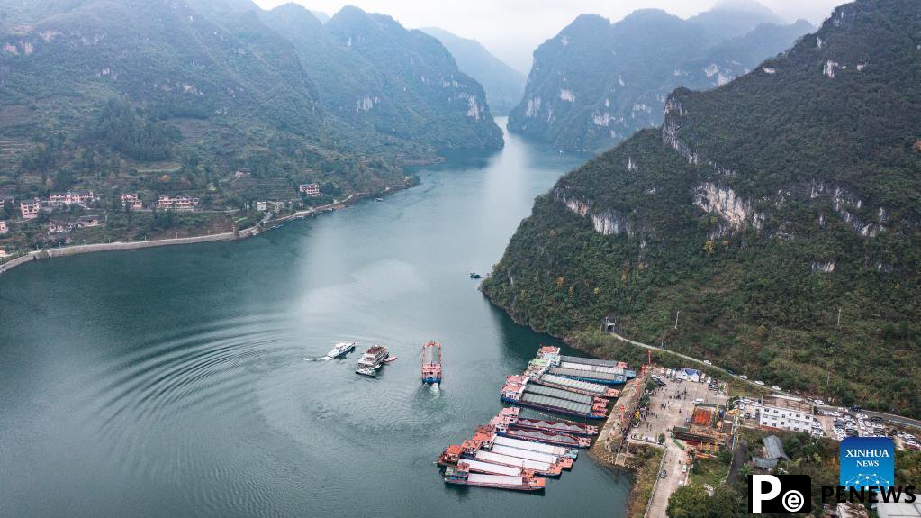 Wujiang River waterway in Guizhou resumes to traffic