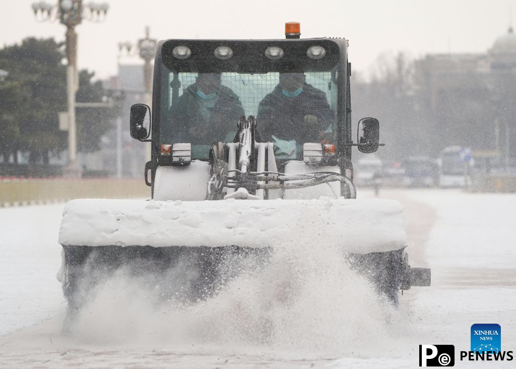 In pics: snow scenery of Beijing