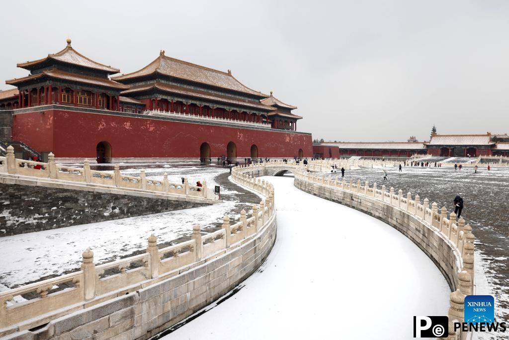 In pics: snow scenery of Beijing