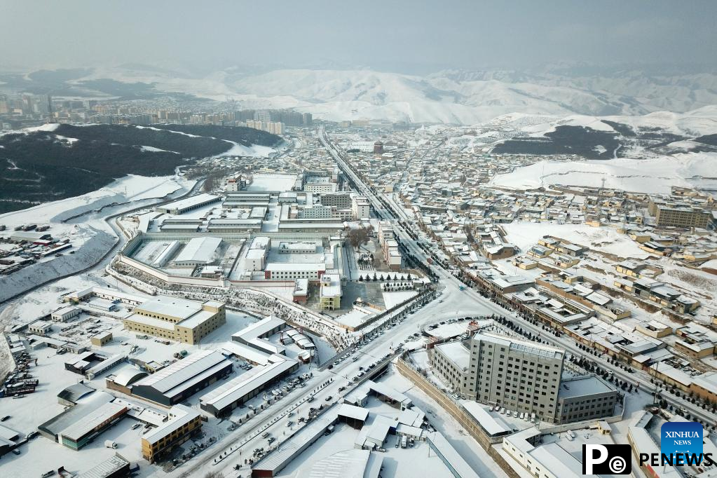 Snow scenery in China