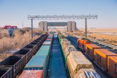  Rail freight increases in first quarter