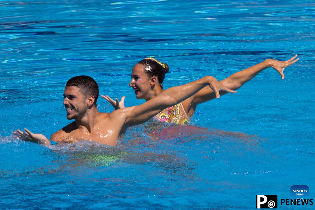 Highlights of 19th FINA World Championships Artistic Swimming Mixed Duet Technical Final