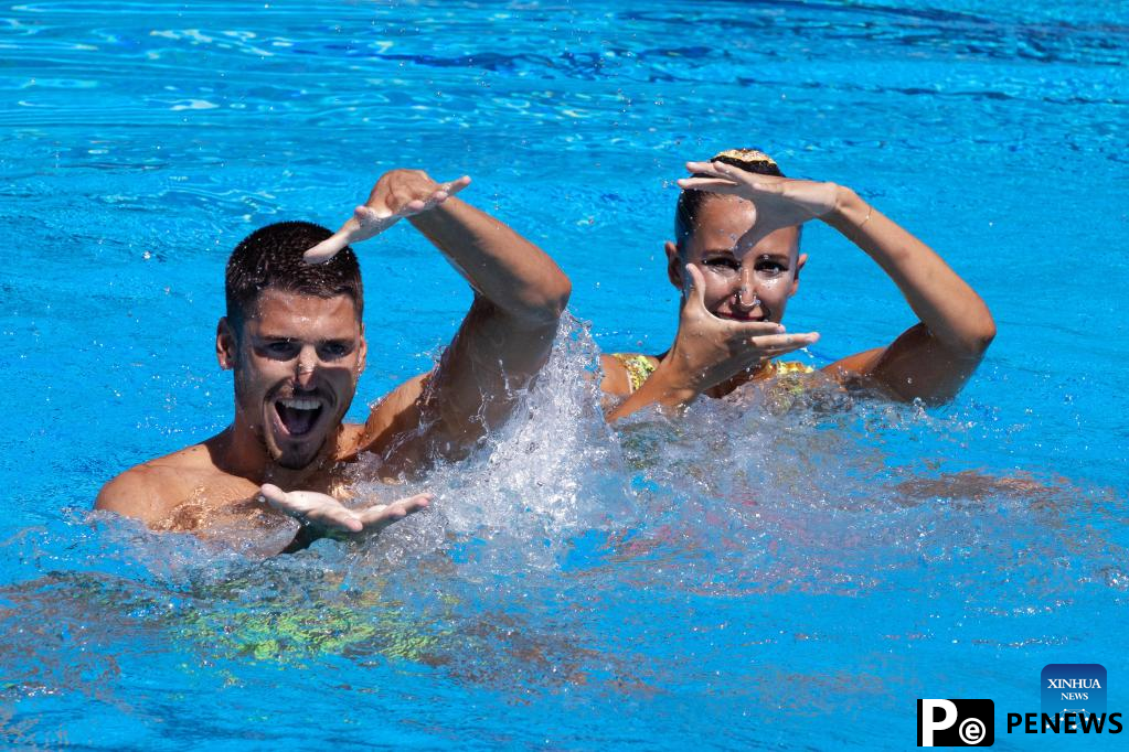 Highlights of 19th FINA World Championships Artistic Swimming Mixed Duet Technical Final