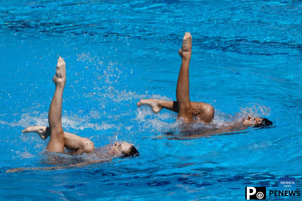 Highlights of 19th FINA World Championships Artistic Swimming Mixed Duet Technical Final