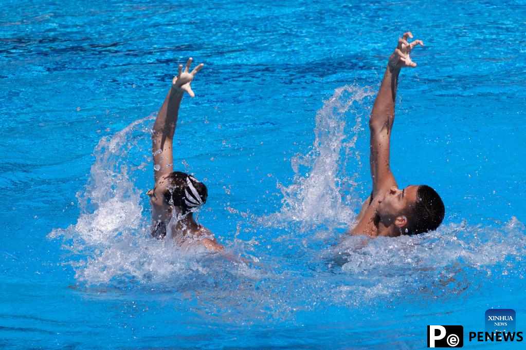 Highlights of 19th FINA World Championships Artistic Swimming Mixed Duet Technical Final