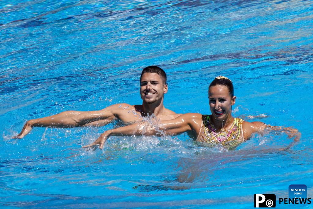 Highlights of 19th FINA World Championships Artistic Swimming Mixed Duet Technical Final