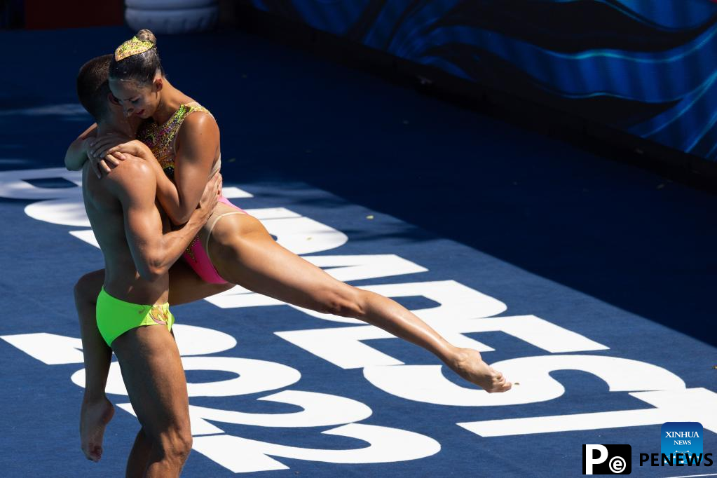 Highlights of 19th FINA World Championships Artistic Swimming Mixed Duet Technical Final