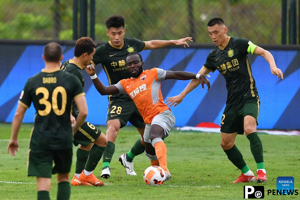 CSL match: Beijing Guoan vs. Shenzhen FC