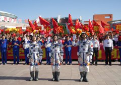 China launches crewed mission to complete space station construction