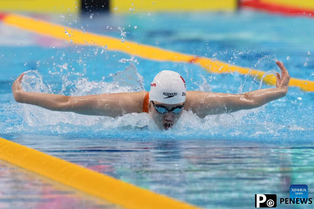 In pics: Chinese athletes at 19th FINA World Championships