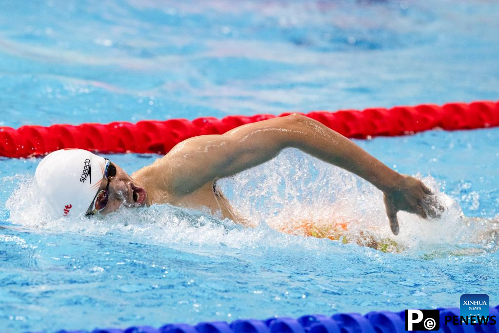 In pics: Chinese athletes at 19th FINA World Championships