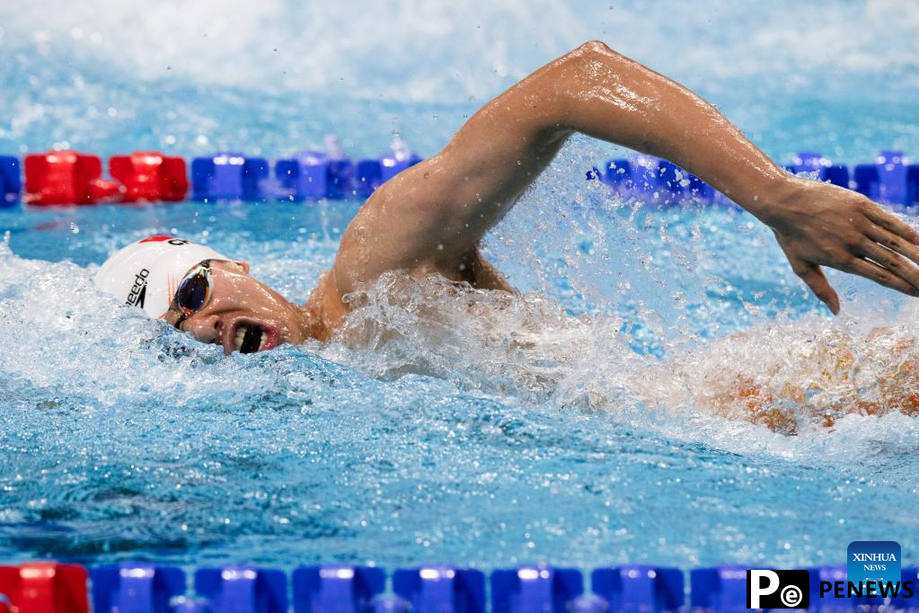 In pics: Chinese athletes at 19th FINA World Championships