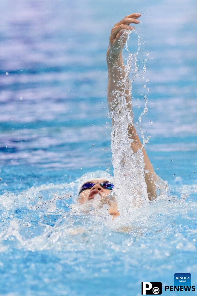 In pics: Chinese athletes at 19th FINA World Championships