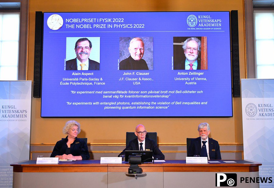 3 scientists share 2022 Nobel Prize for quantum physics
