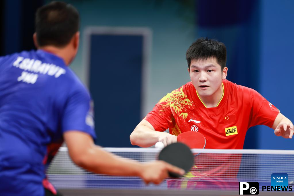 China leads advancing to table tennis team worlds knockout