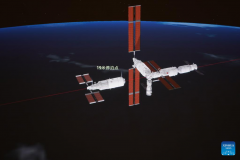 Transposition of China space station lab module Mengtian completed