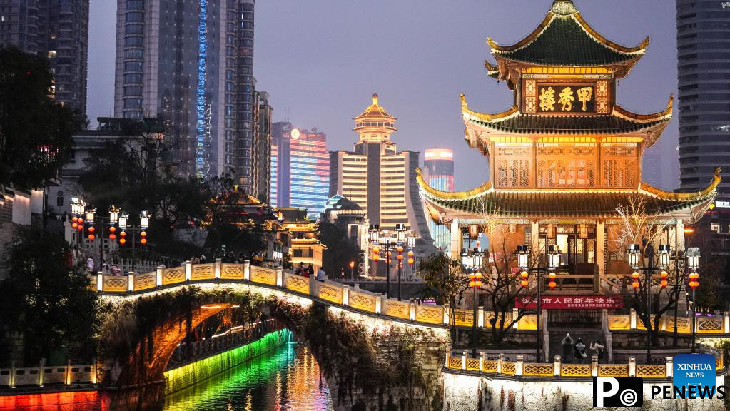 People enjoy Chinese Lunar New Year holiday across China