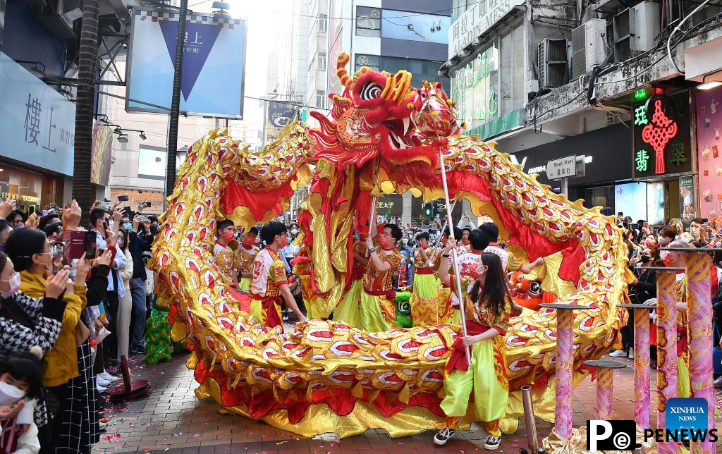 People enjoy Chinese Lunar New Year holiday across China