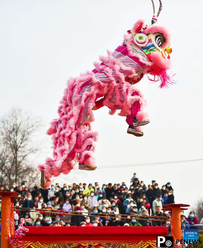 People enjoy Chinese Lunar New Year holiday across China