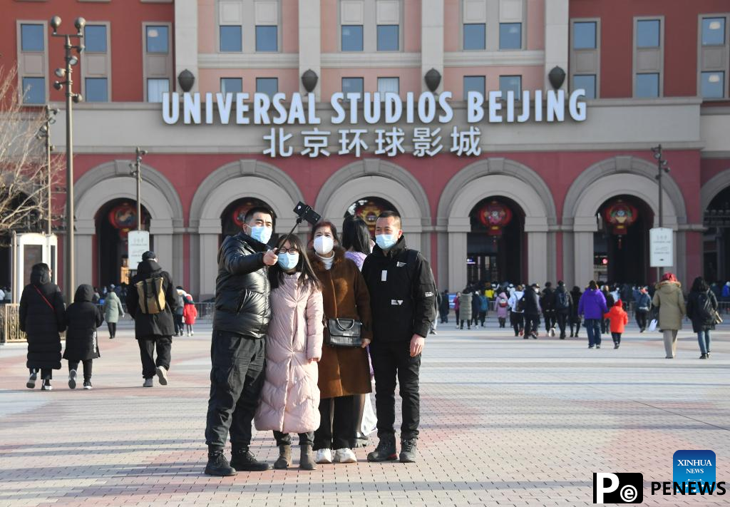 People enjoy Chinese Lunar New Year holiday across China