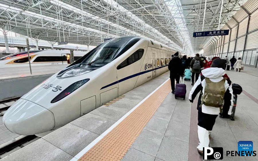 Beijing-Zhangjiakou high-speed railway line brings convenience to people