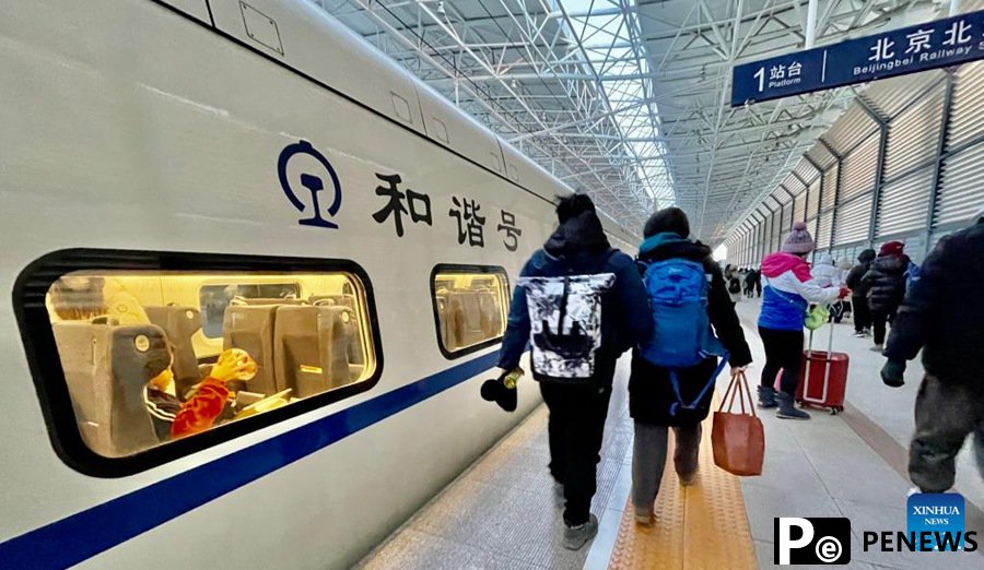 Beijing-Zhangjiakou high-speed railway line brings convenience to people