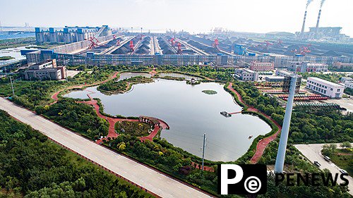 Major coal port in north China turns into coastal garden