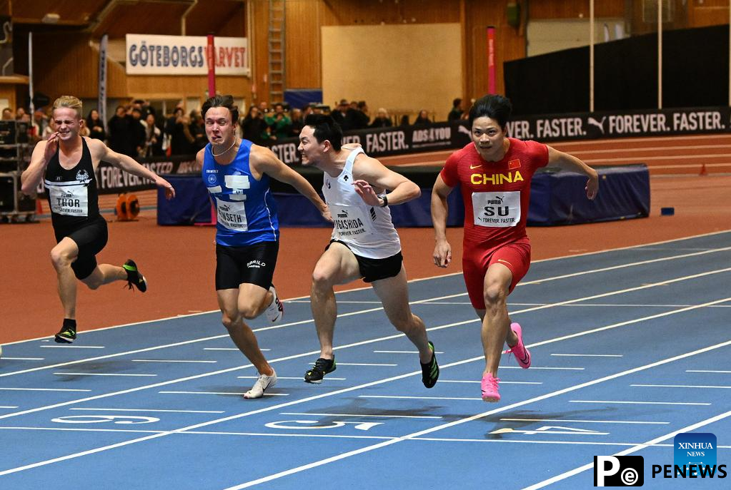 Su Bingtian wins season debut at World Athletics Gothenburg Indoor
