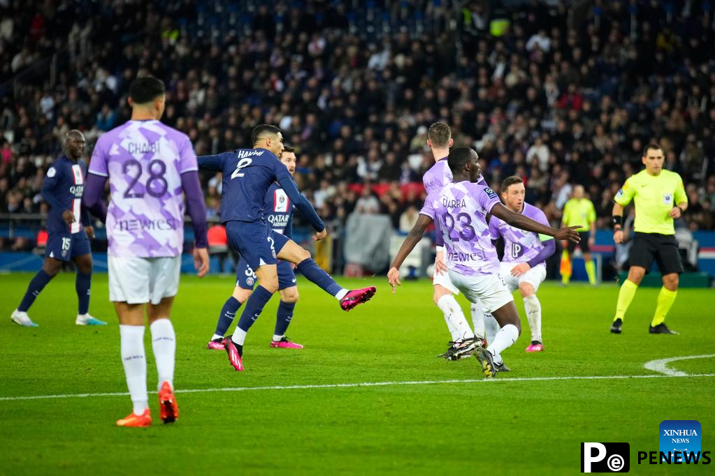 French Ligue 1 football match: PSG vs. Toulouse