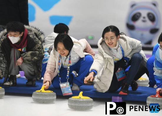 Activities held at Ice Cube to mark one-year anniversary of Beijing 2022 Winter Olympics