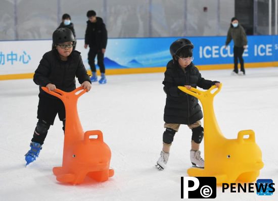 Activities held at Ice Cube to mark one-year anniversary of Beijing 2022 Winter Olympics