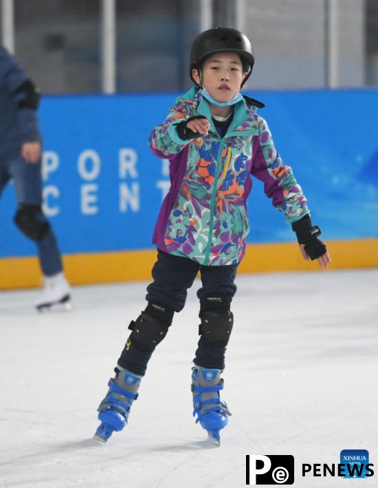 Activities held at Ice Cube to mark one-year anniversary of Beijing 2022 Winter Olympics